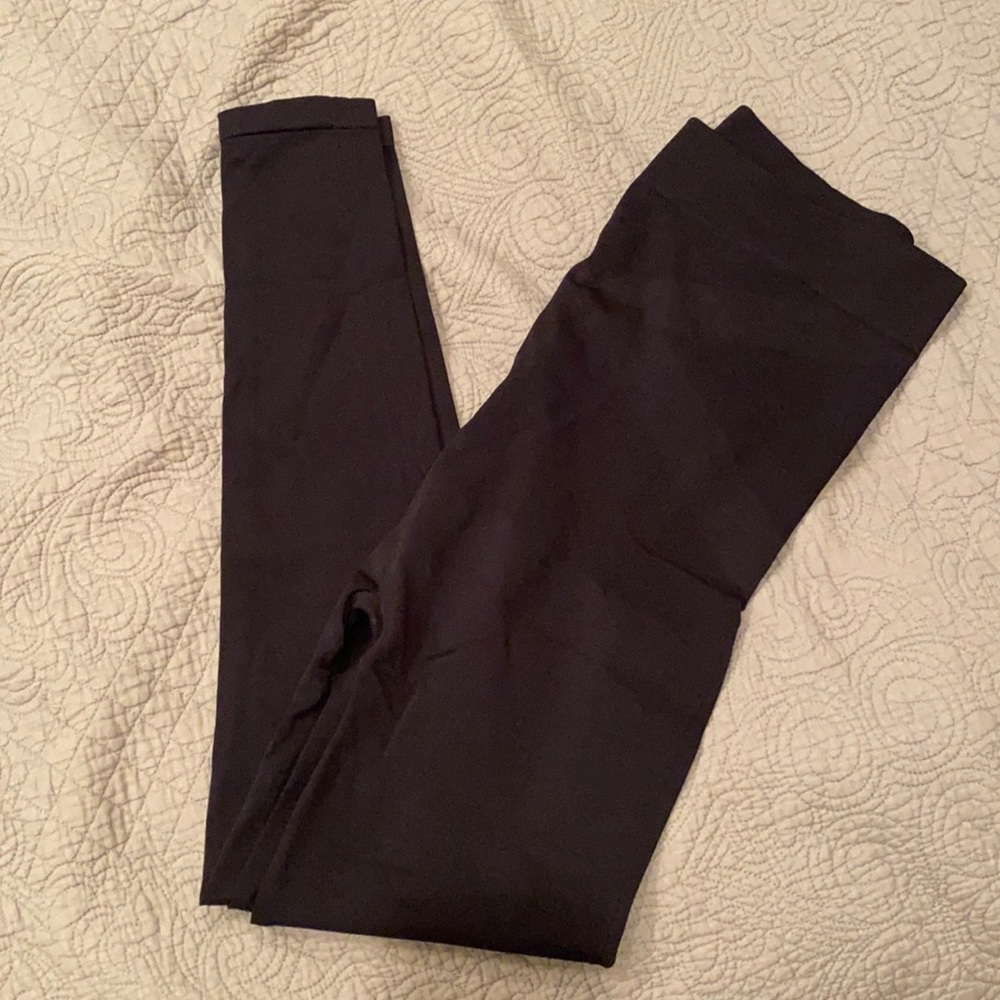Blanqi Maternity Leggings Black Belly Support 🌿